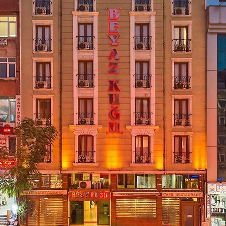Beyaz Kugu Hotel Istanbul Bagian luar foto