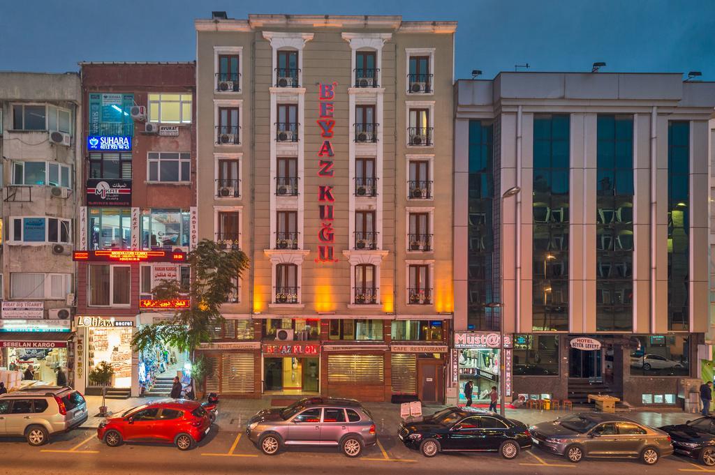Beyaz Kugu Hotel Istanbul Bagian luar foto