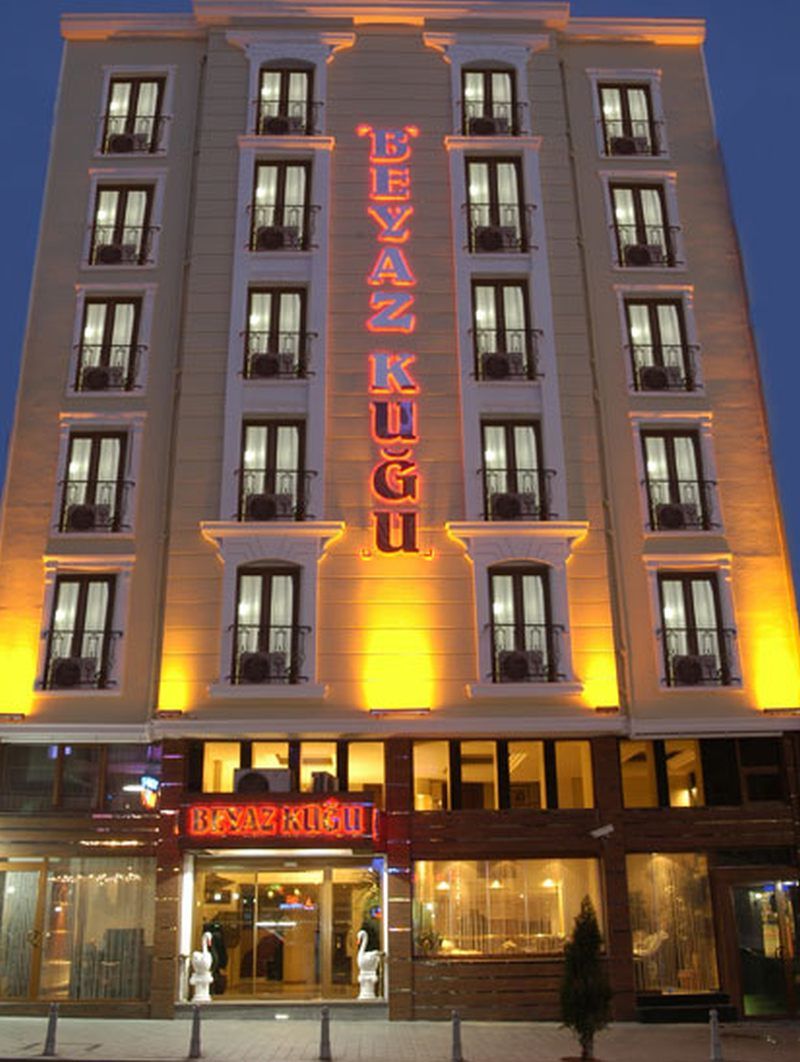 Beyaz Kugu Hotel Istanbul Bagian luar foto